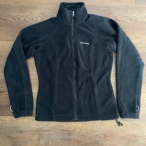Columbia Women's Black Fleece Full Zip Up Jacket